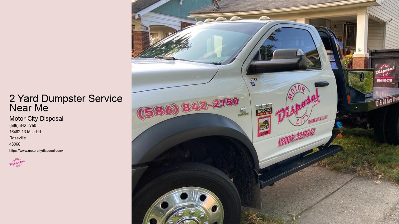 4 Yard Dumpster Rental Near Me