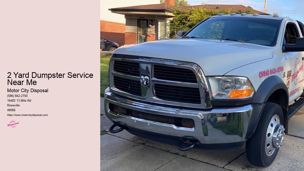 Yard Waste Dumpster Rental Near Me