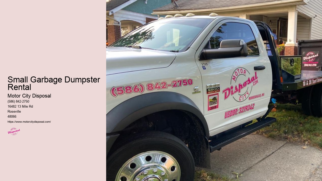 A Dumpster Service